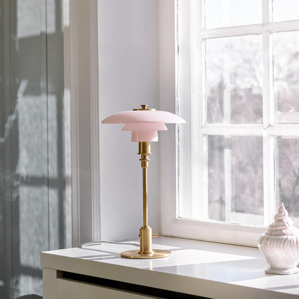 PH 2/1  PALE ROSE BORDLAMPE