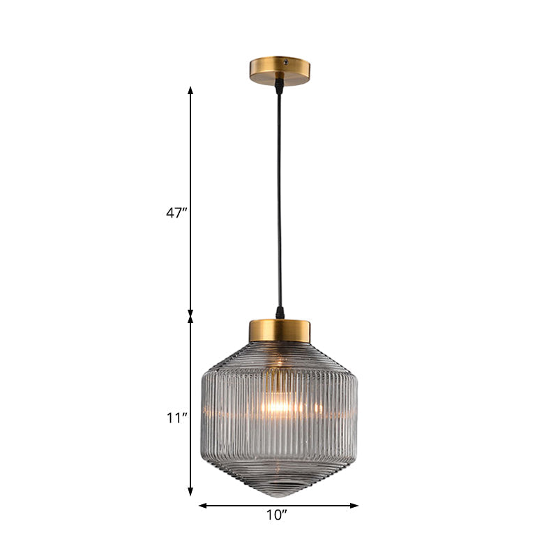 Modernisme Drum Pendel Lampe