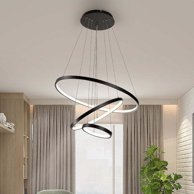 Yumanira | Moderne Loftslampe med 3 Ringe