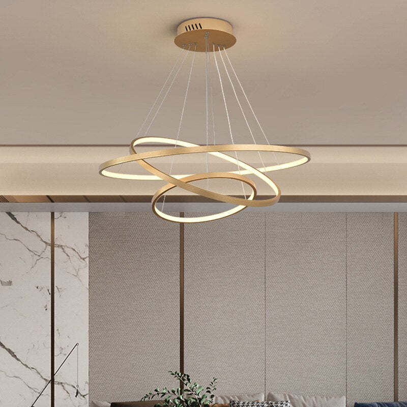 Yumanira | Moderne Loftslampe med 3 Ringe