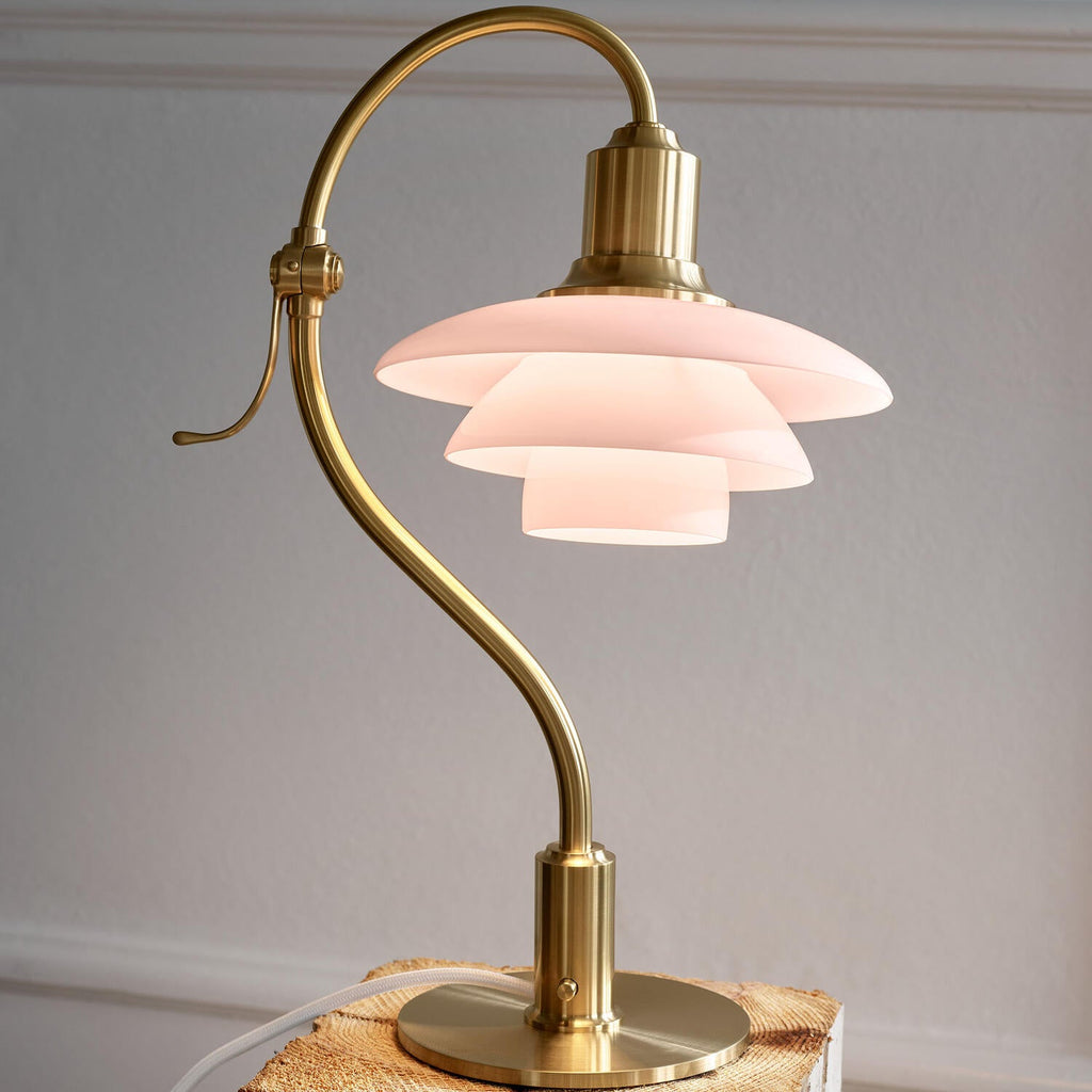 PH 2/2 QUESTION MARK PALE ROSE BORDLAMPEN