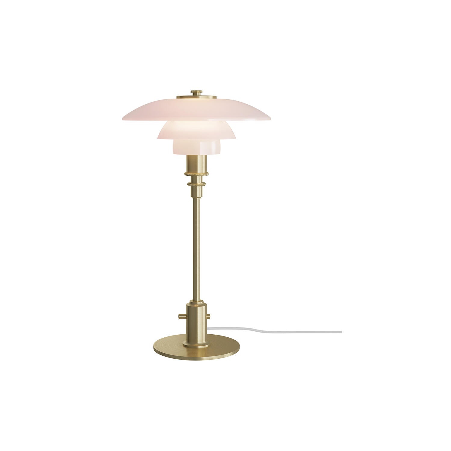 PH 2/1  PALE ROSE BORDLAMPE