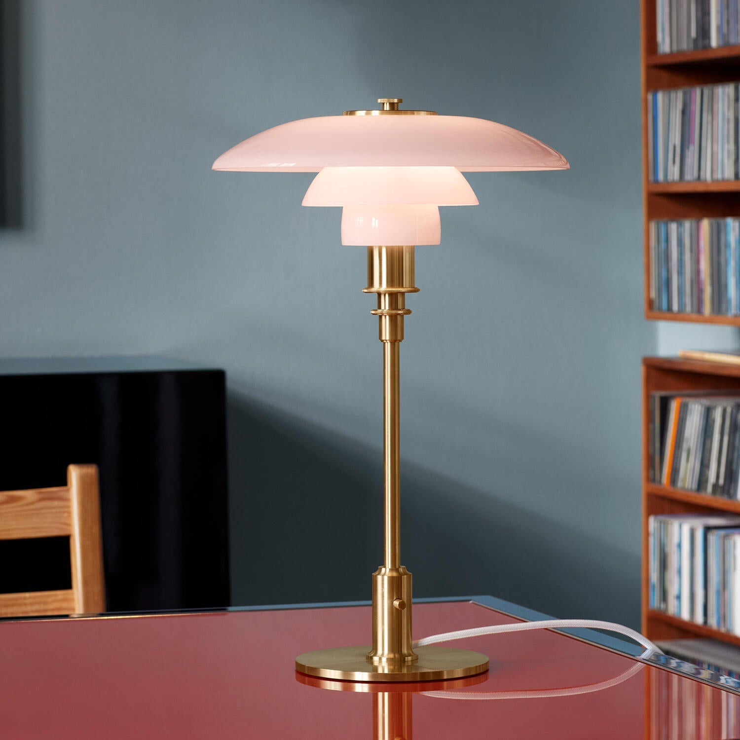 PH 3/2 PALE ROSE BORDLAMPE