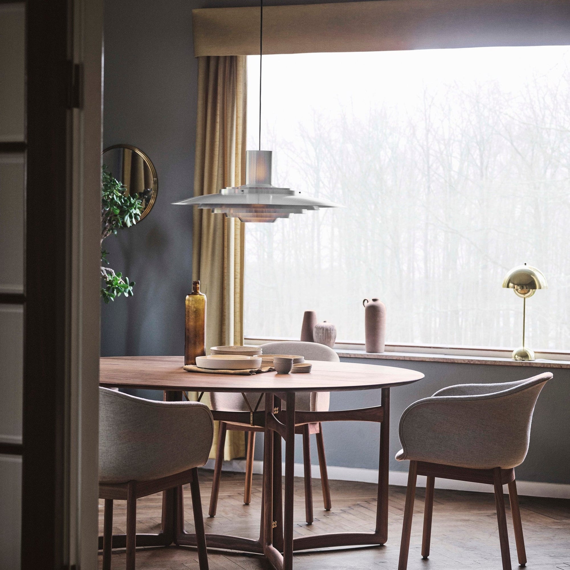 &Tradition P376 KF2 Pendel Aluminium (udstillingsmodel)