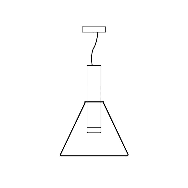 Isabel-kollektionen Pendel Lampe