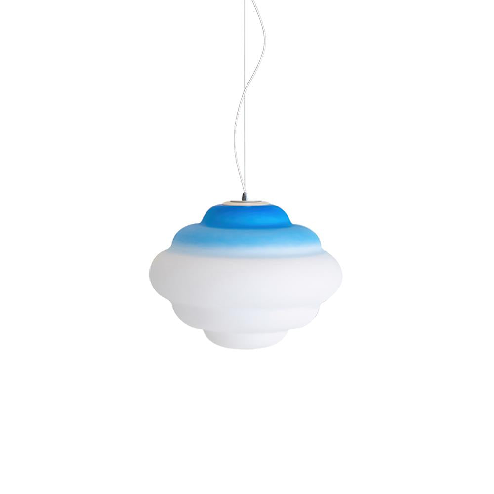 Gradient Cloudy Pendel Lampe