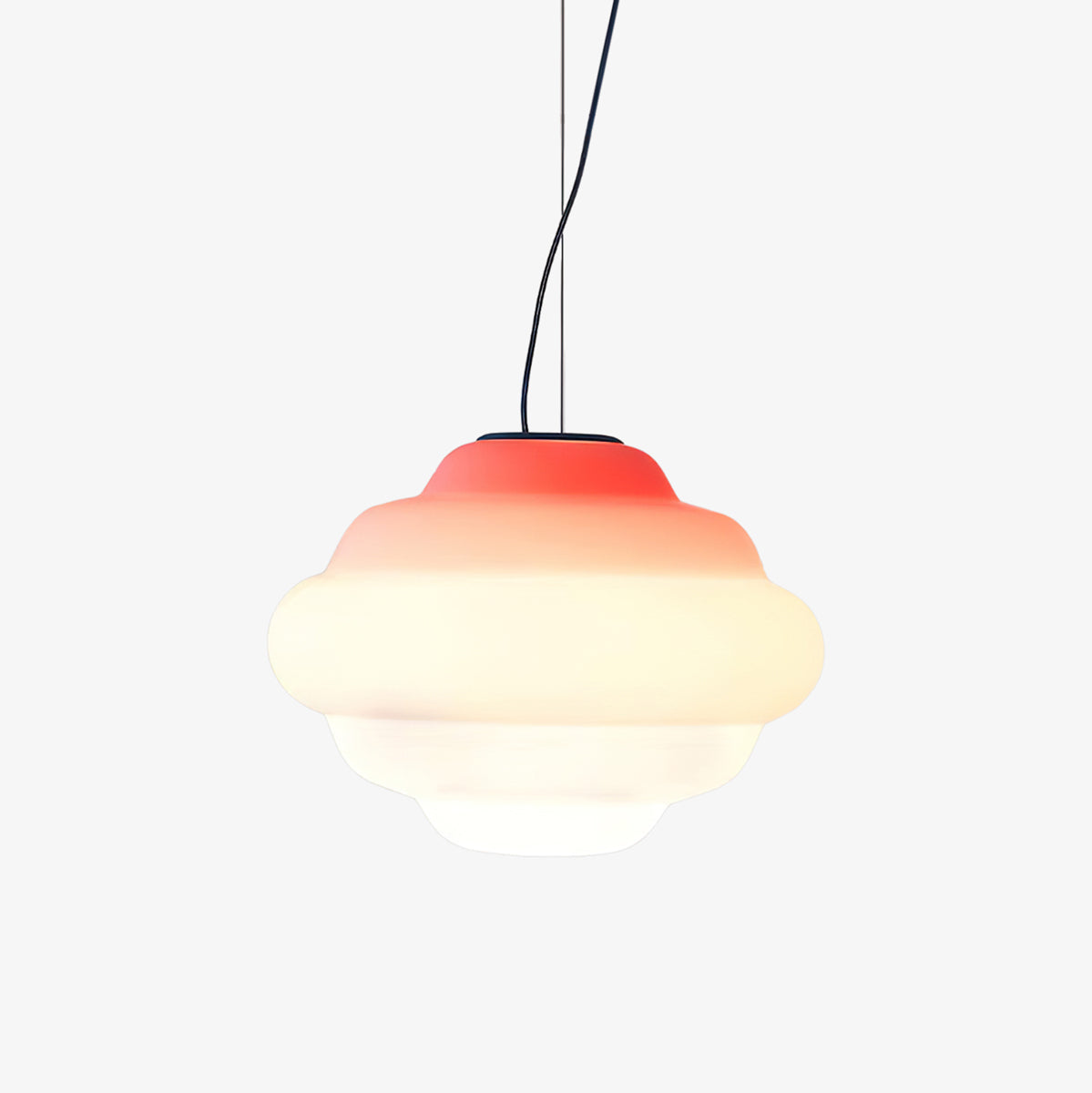 Gradient Cloudy Pendel Lampe