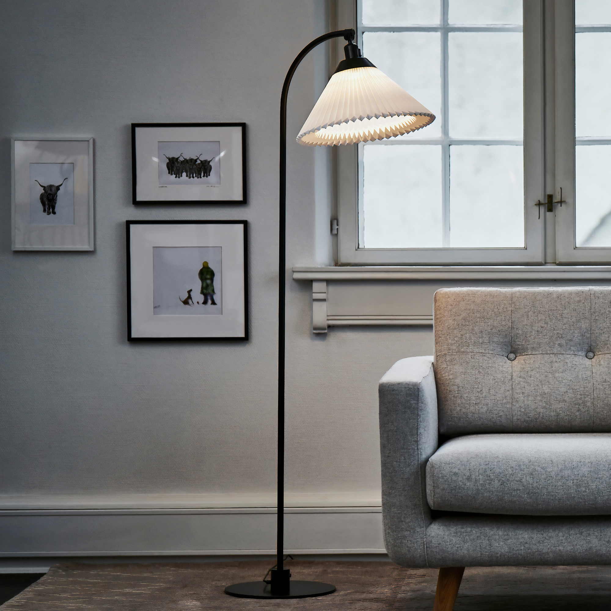 LE KLINT MODEL 368 Gulvlampe (udstillingsmodel)