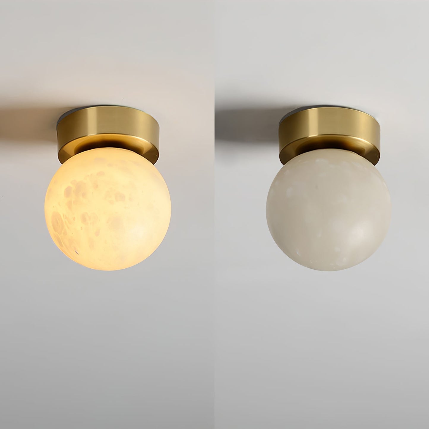 Moon Alabaster loftslampe