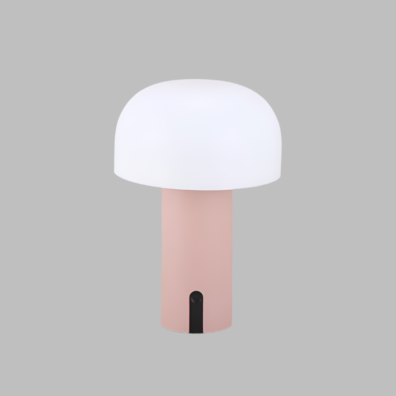 Champignon-bordlampe i europæisk design