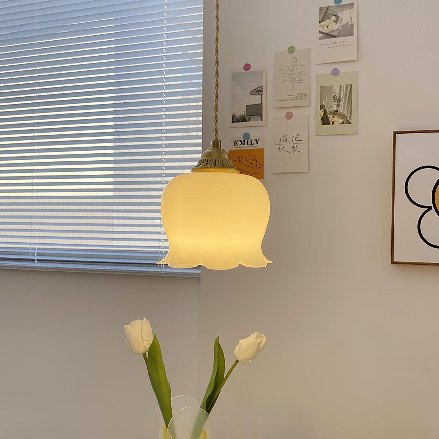 Dalen blomst pendel lampe