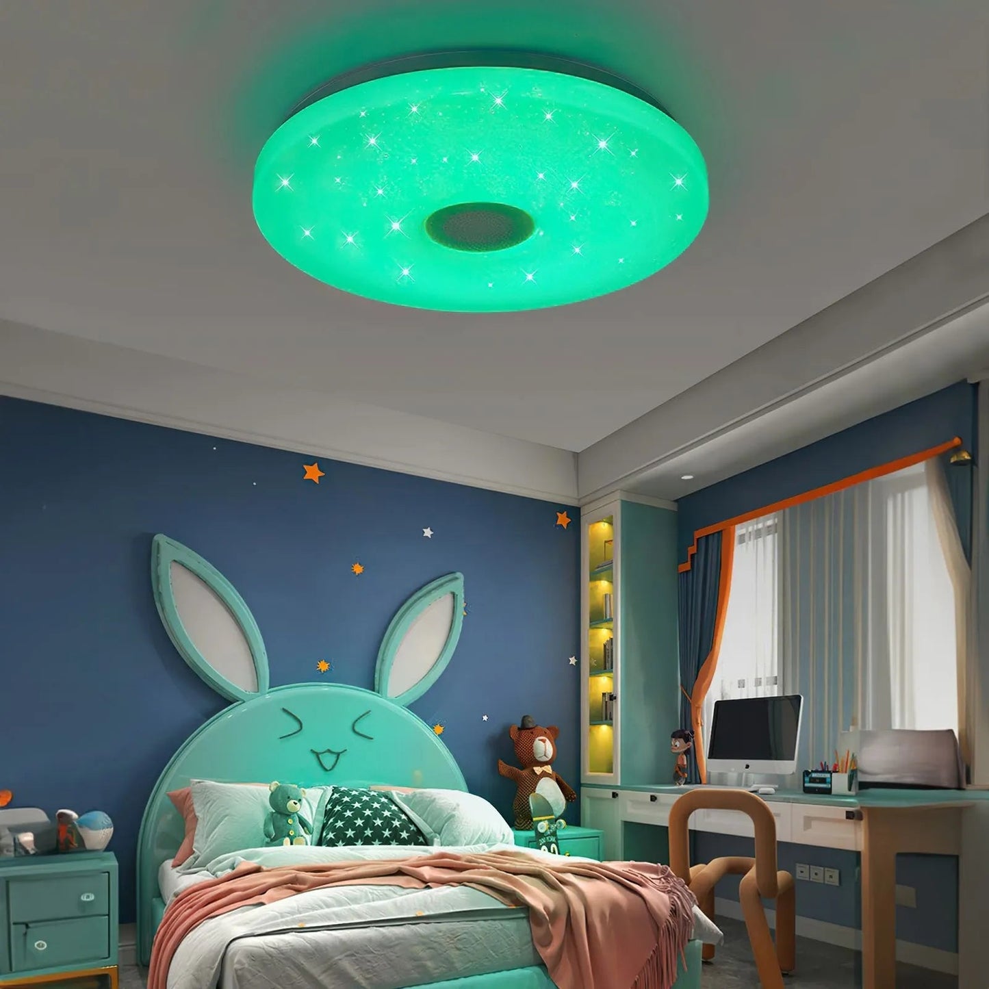 Smart moderne RGB-loftslampe