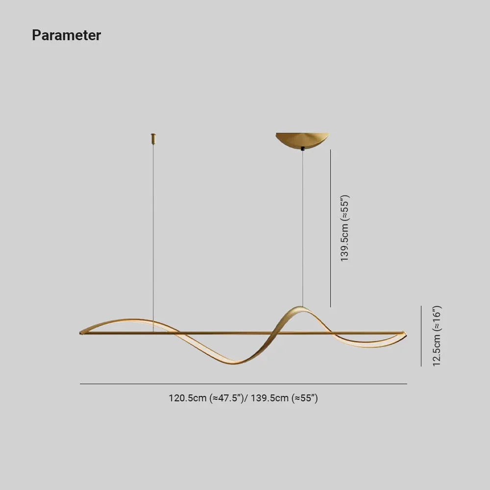 Louise Design LED-pendel lavet af metal/akryl