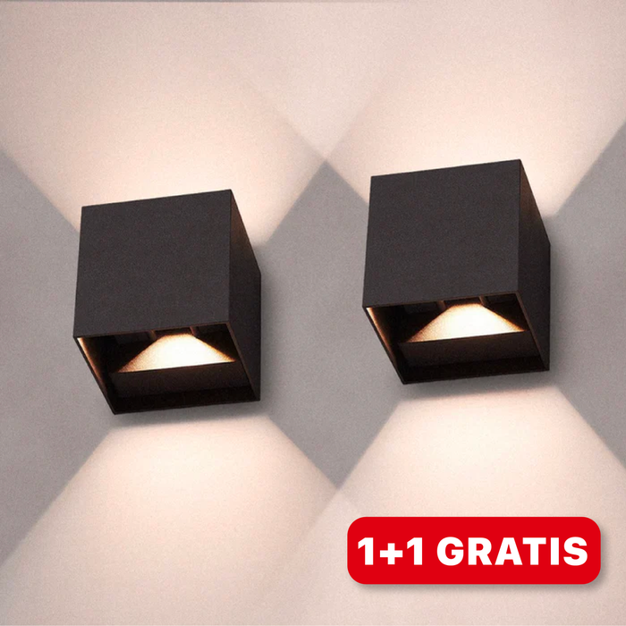 1+1 Gratis - Cubelights™ | LED Væglamper