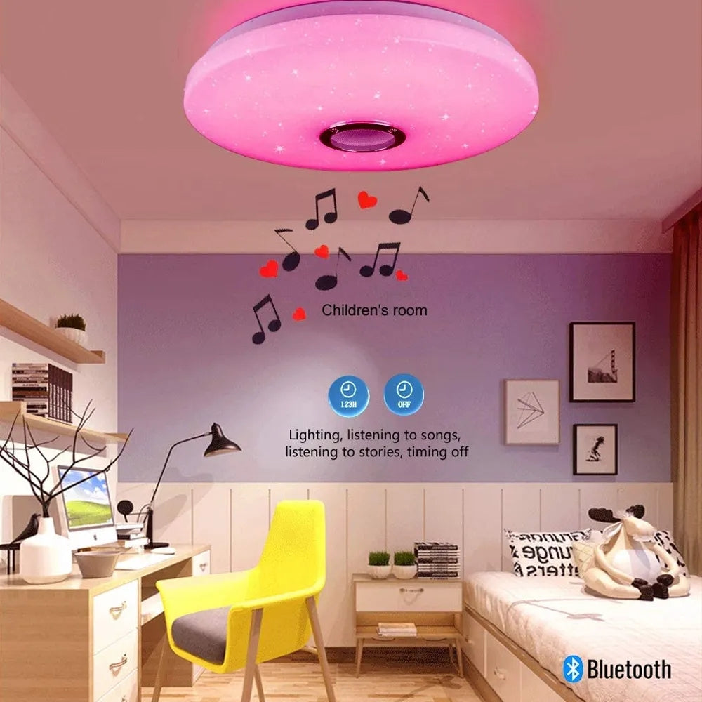 Smart moderne RGB-loftslampe